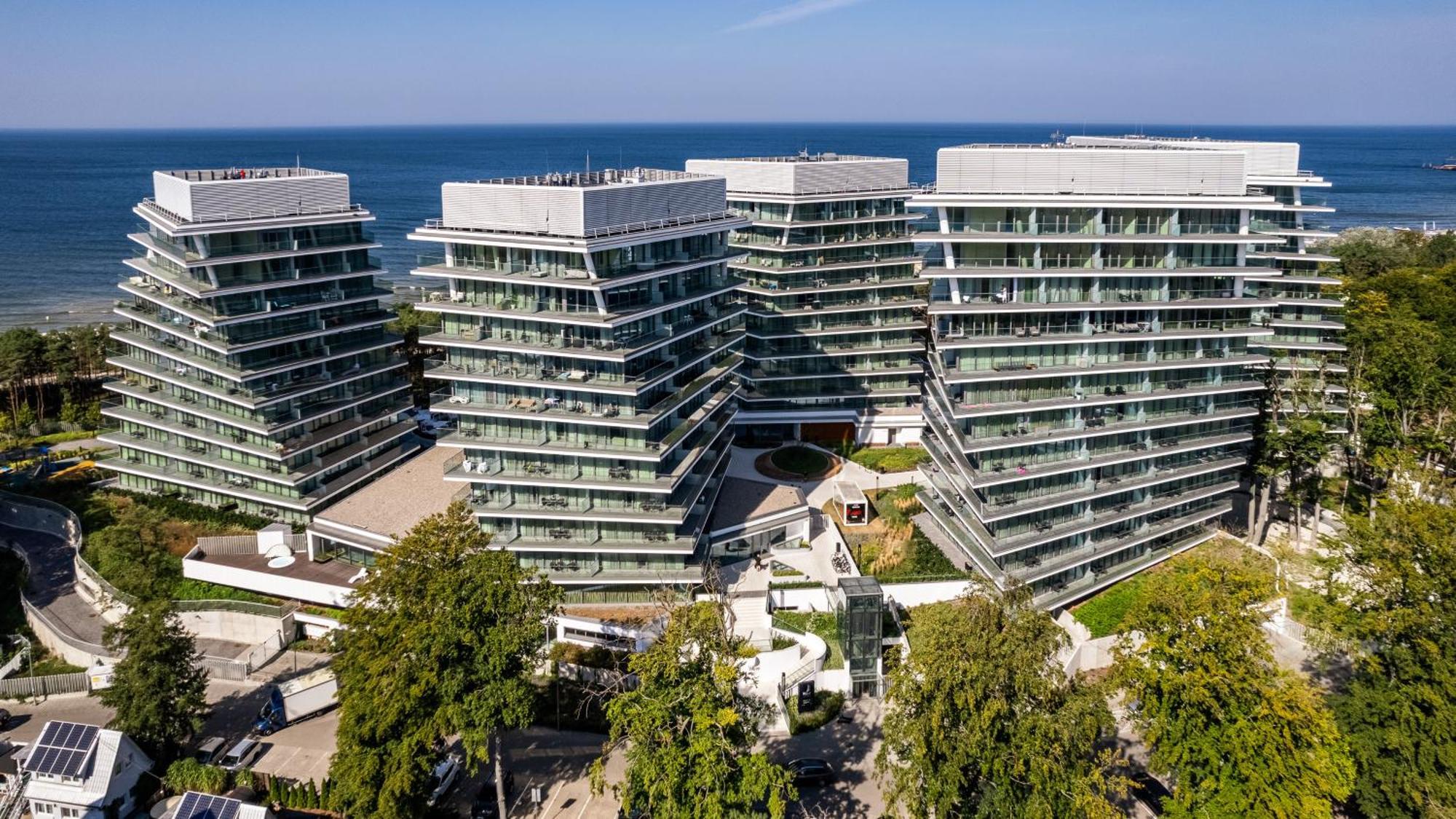 Prywatne Apartamenty Sun & Snow W Wave Z Basenem Misdroy Exterior foto